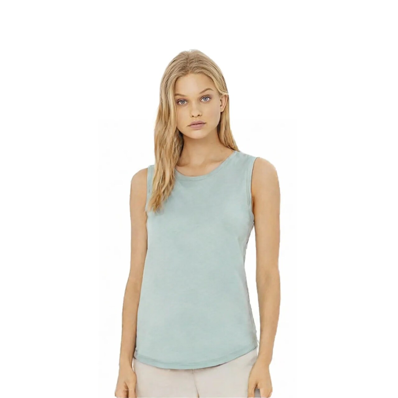 BELLA + CANVAS Women’s Jersey Muscle Tank Fit Sleeveless Top for Casual Wear
